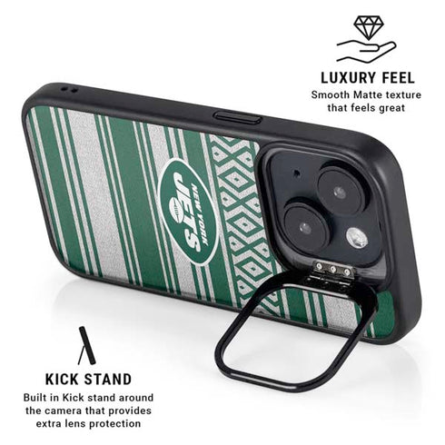 NFL New York Jets Trailblazer iPhone 13 Kickstand Case