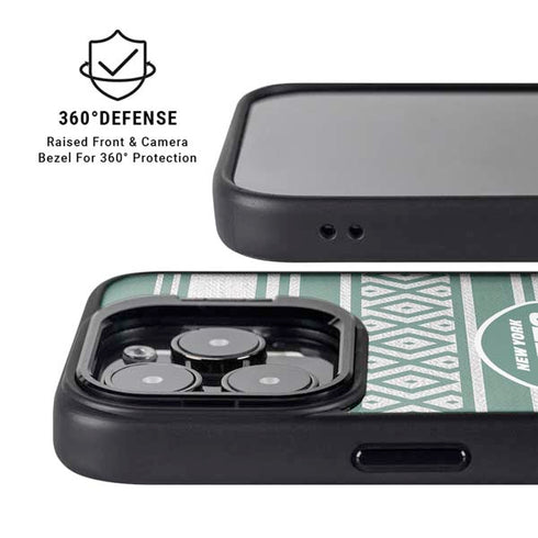 NFL New York Jets Trailblazer iPhone 13 Pro Max Kickstand Case