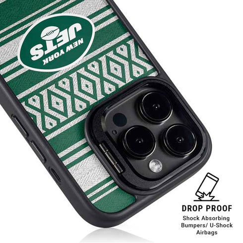 NFL New York Jets Trailblazer iPhone 13 Pro Max Kickstand Case