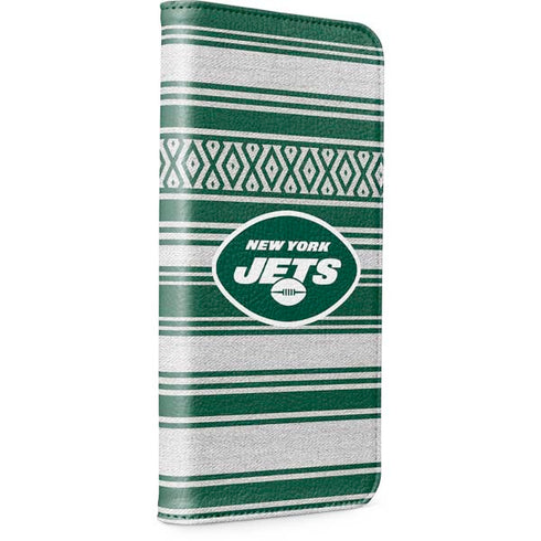 NFL New York Jets Trailblazer iPhone 15 Plus Folio Case