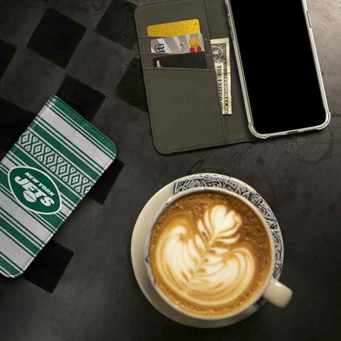 NFL New York Jets Trailblazer iPhone 15 Plus Folio Case