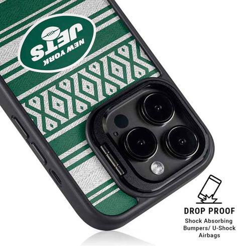 NFL New York Jets Trailblazer iPhone 15 Pro Kickstand Case