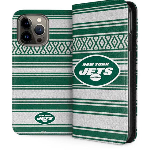 NFL New York Jets Trailblazer iPhone 15 Pro Max Folio Case
