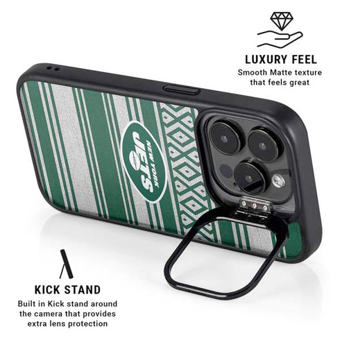 NFL New York Jets Trailblazer iPhone 15 Pro Max Kickstand Case