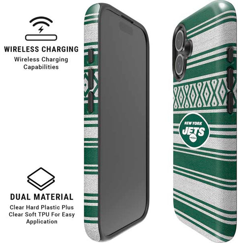 NFL New York Jets Trailblazer iPhone 16 Magsafe Impact Case