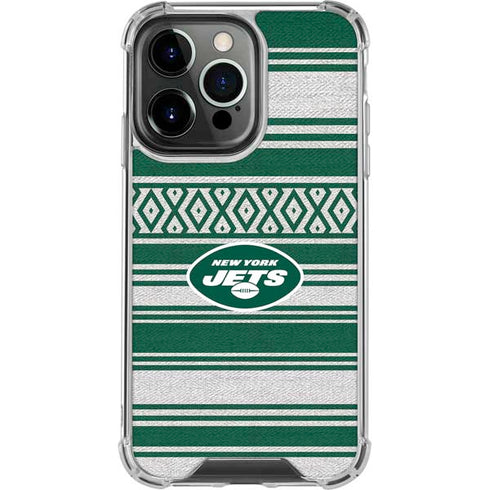 NFL New York Jets Trailblazer iPhone 16 Pro Clear Case
