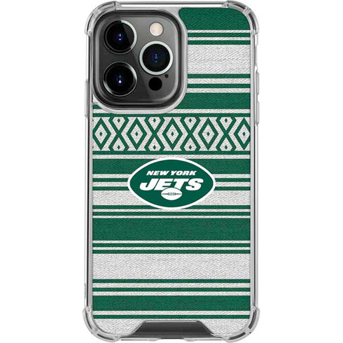NFL New York Jets Trailblazer iPhone 16 Pro Max Clear Case