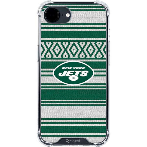 NFL New York Jets Trailblazer iPhone 16e Clear Case