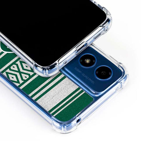 NFL New York Jets Trailblazer Moto G 5G (2024) Clear Case