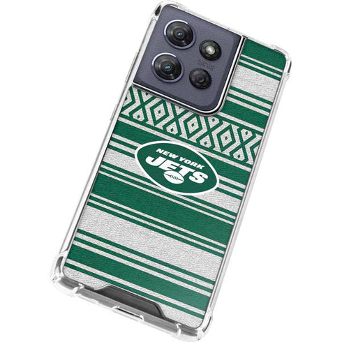 NFL New York Jets Trailblazer Moto G Power 5G (2025) Clear Case