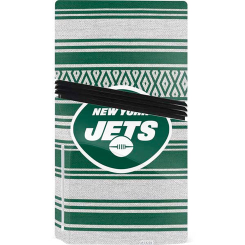 NFL New York Jets Trailblazer PS5 Pro Disk Console Skin