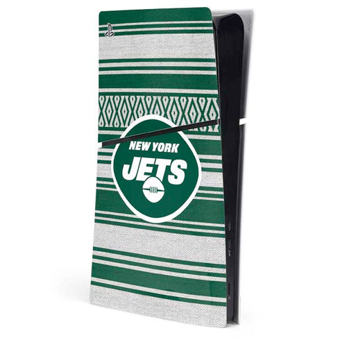 NFL New York Jets Trailblazer PS5 Slim Digital Edition Console Skin