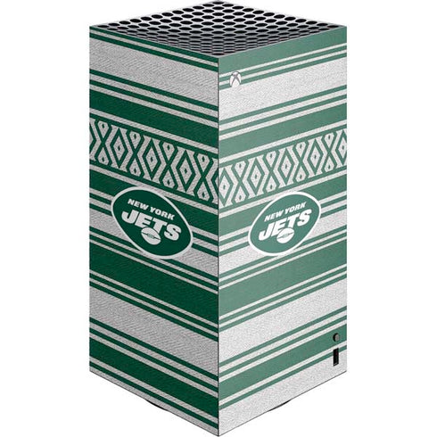 NFL New York Jets Trailblazer XBox Series X Digital Edition Console Skin