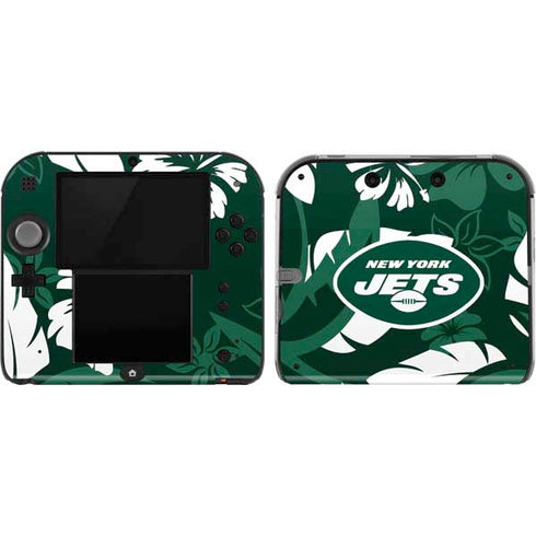 NFL New York Jets Tropical Print Nintendo Skins