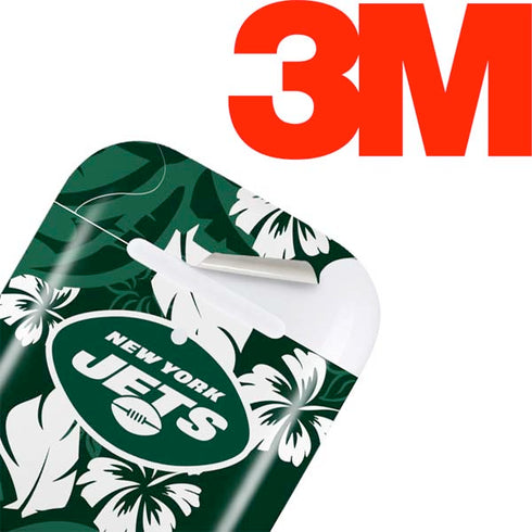 NFL New York Jets Tropical Print Apple AirPods Skin