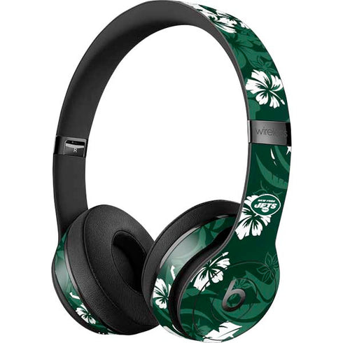 NFL New York Jets Tropical Print Beats Solo 3 Wireless Skin