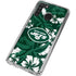 NFL New York Jets Tropical Print Galaxy A21 Clear Case