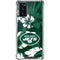 NFL New York Jets Tropical Print Galaxy Note20 5G Clear Case