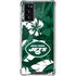 NFL New York Jets Tropical Print Galaxy Note20 5G Clear Case