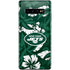 NFL New York Jets Tropical Print Galaxy S10 Plus Skin