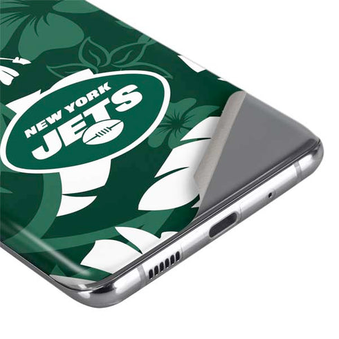 NFL New York Jets Tropical Print Galaxy S20 Ultra 5G Skin