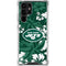 NFL New York Jets Tropical Print Galaxy S23 Ultra Clear Case