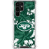 NFL New York Jets Tropical Print Galaxy S23 Ultra Clear Case