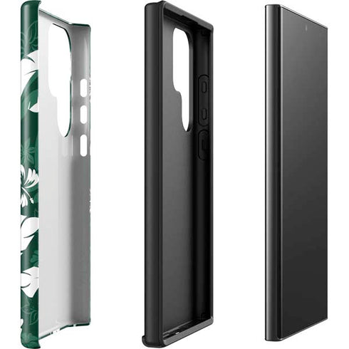 NFL New York Jets Tropical Print Galaxy S23 Ultra Pro Case