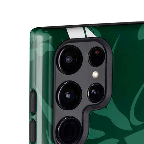 NFL New York Jets Tropical Print Galaxy S25 Ultra Impact Case
