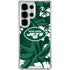 NFL New York Jets Tropical Print Galaxy S25 Ultra Clear Case