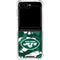 NFL New York Jets Tropical Print Galaxy Z Flip6 Clear Case