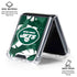 NFL New York Jets Tropical Print Galaxy Z Flip6 Clear Case