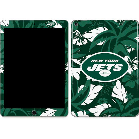 NFL New York Jets Tropical Print iPad Skins