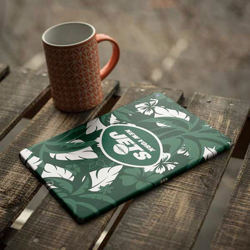 NFL New York Jets Tropical Print iPad Skins