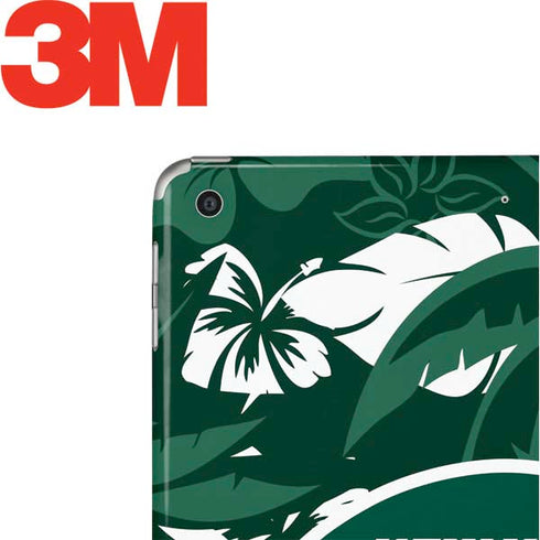 NFL New York Jets Tropical Print Apple iPad Skin