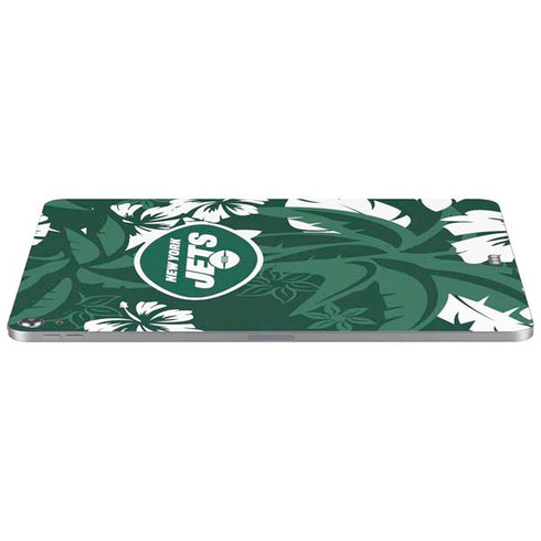 NFL New York Jets Tropical Print Apple iPad Air Skin