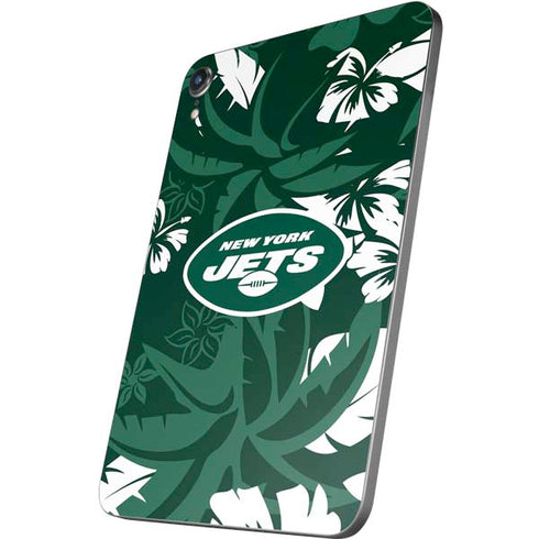 NFL New York Jets Tropical Print Apple iPad Mini Skin