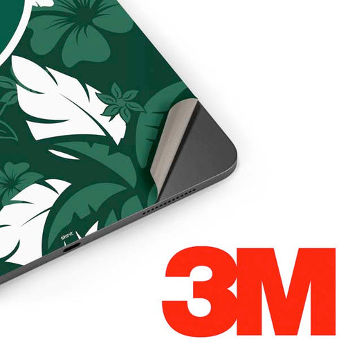 NFL New York Jets Tropical Print Apple iPad Pro Skin