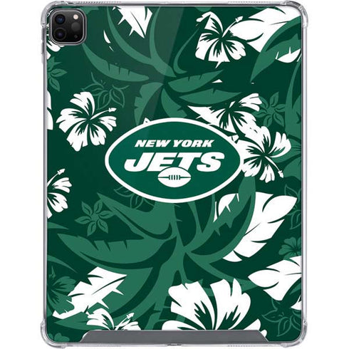 NFL New York Jets Tropical Print iPad Cases
