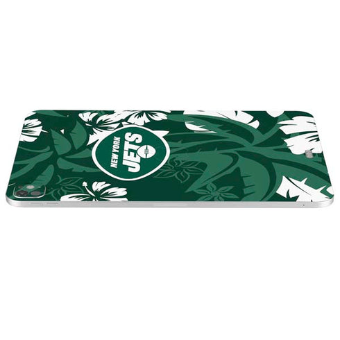 NFL New York Jets Tropical Print iPad Pro 13in M4 (2024) Skin