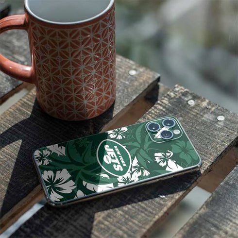 NFL New York Jets Tropical Print iPhone 11 Pro Skin