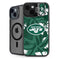 NFL New York Jets Tropical Print iPhone 13 Kickstand Case