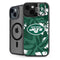NFL New York Jets Tropical Print iPhone 14 Kickstand Case