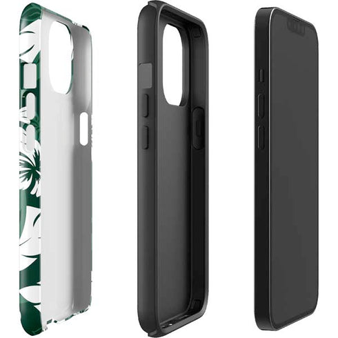 NFL New York Jets Tropical Print iPhone 15 Impact Case