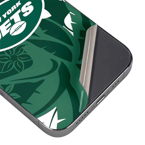 NFL New York Jets Tropical Print iPhone 15 Pro Max Skin
