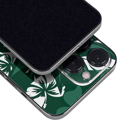 NFL New York Jets Tropical Print iPhone 15 Pro Max Skin