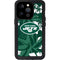 NFL New York Jets Tropical Print iPhone 15 Pro Waterproof Case