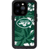 NFL New York Jets Tropical Print iPhone 15 Pro Waterproof Case