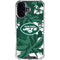 NFL New York Jets Tropical Print iPhone 16 Clear Case