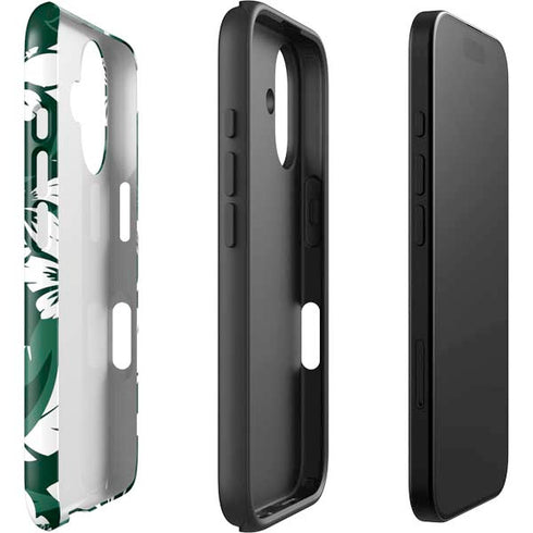 NFL New York Jets Tropical Print iPhone 16 Plus Impact Case